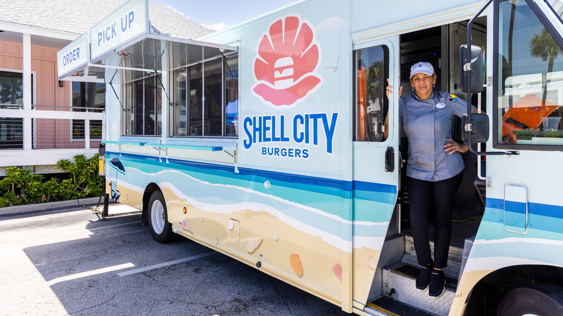 Shell City Burgers food truck
