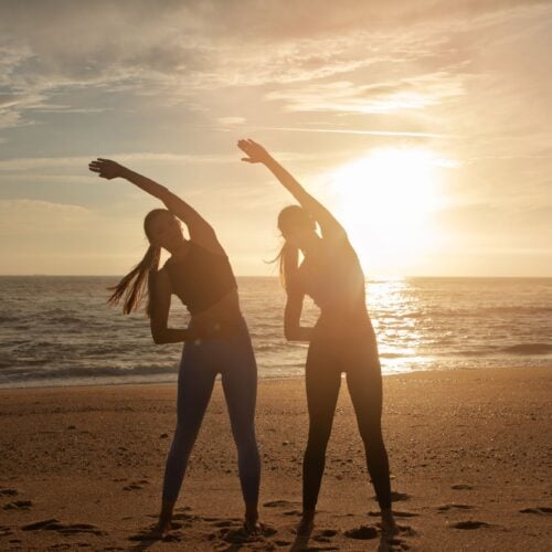 Yoga on the Beach